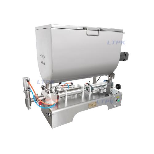 LT-GUF500 (50-500ml) Semi-automatic Pneumatic U-type stirring filling machine