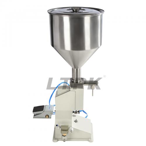 LTPK Semi Automatic Pneumatic Paste Filling Machine For Cream Shampoo Cosmetic Paste Filler 5~50Ml Supply