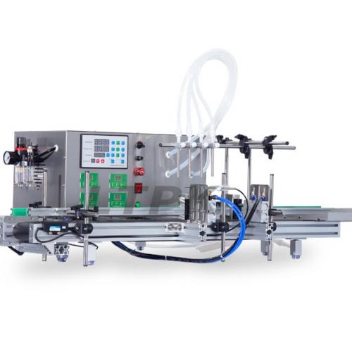 LTPK Semi Automatic Desktop CNC Liquid Filling Machine With Conveyor 110V-220V For Perfume Filling Machine Water Filler